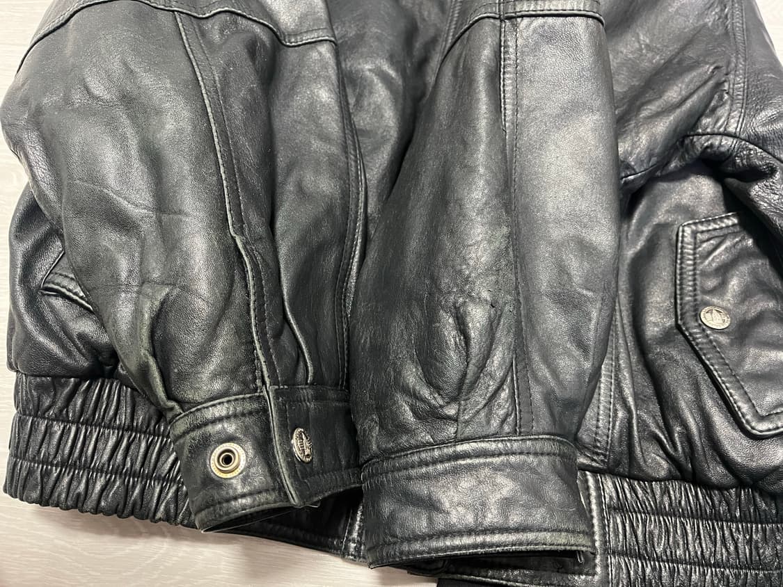 런던포그 빈티지 양가죽 봄버자켓 여성88 상품이미지3