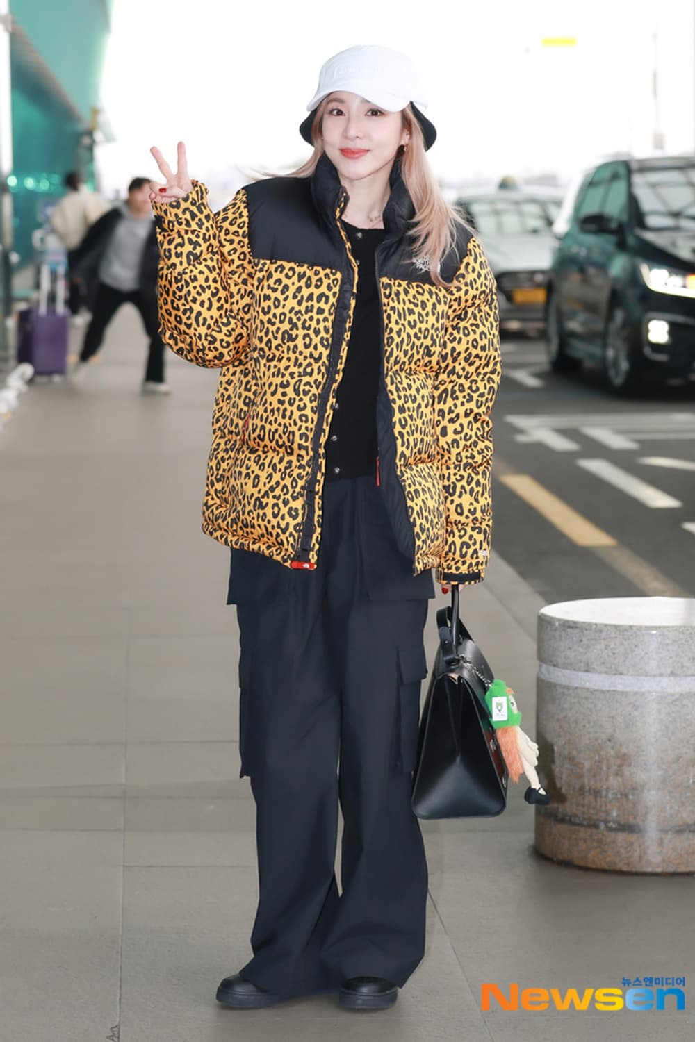 슈프림 x 노스페이스 레오파드 눕시 s 상품이미지2