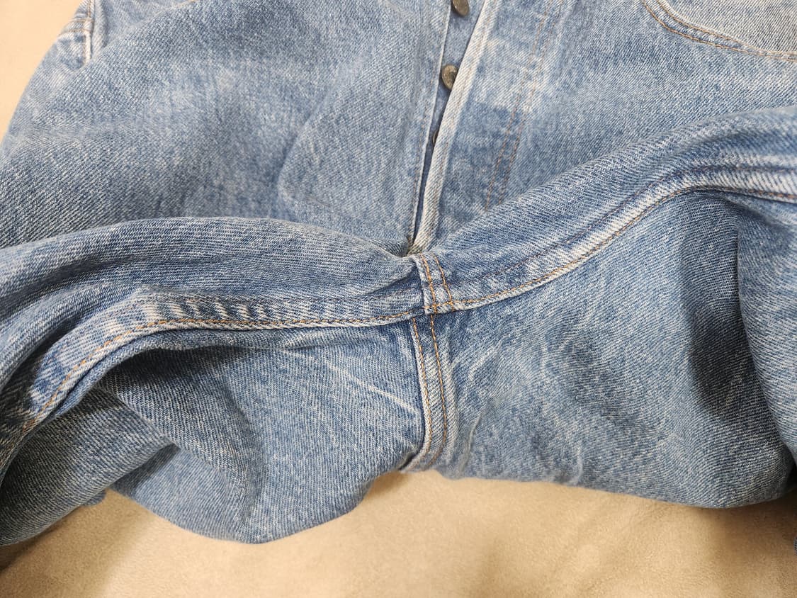80s 빈티지 USA Levi's 리바이스 501 중청 W33 L32 상품이미지9