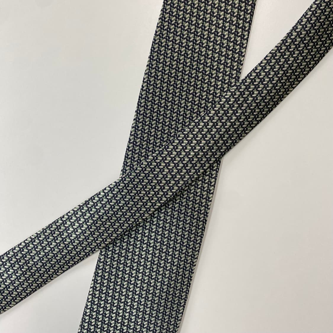 최상급 신형 에르메네질도제냐 정품 명품 넥타이7.8cm 상품이미지4