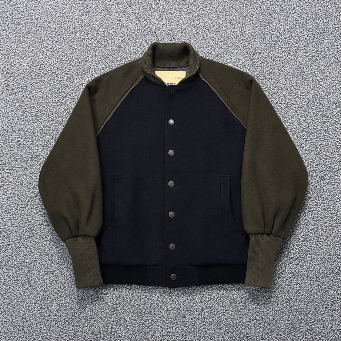 Name : 마뗑킴 후면 스펠아웃 스타디움 바시티자켓 :)  상품이미지1