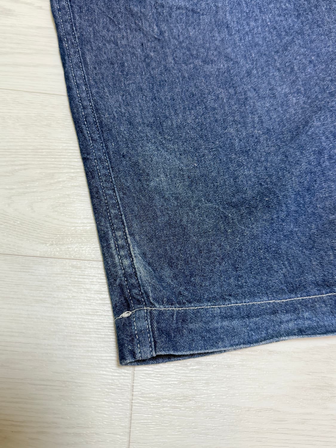 [S] 엔지니어드 가먼츠 8oz 데님 퍼티그 팬츠 상품이미지9