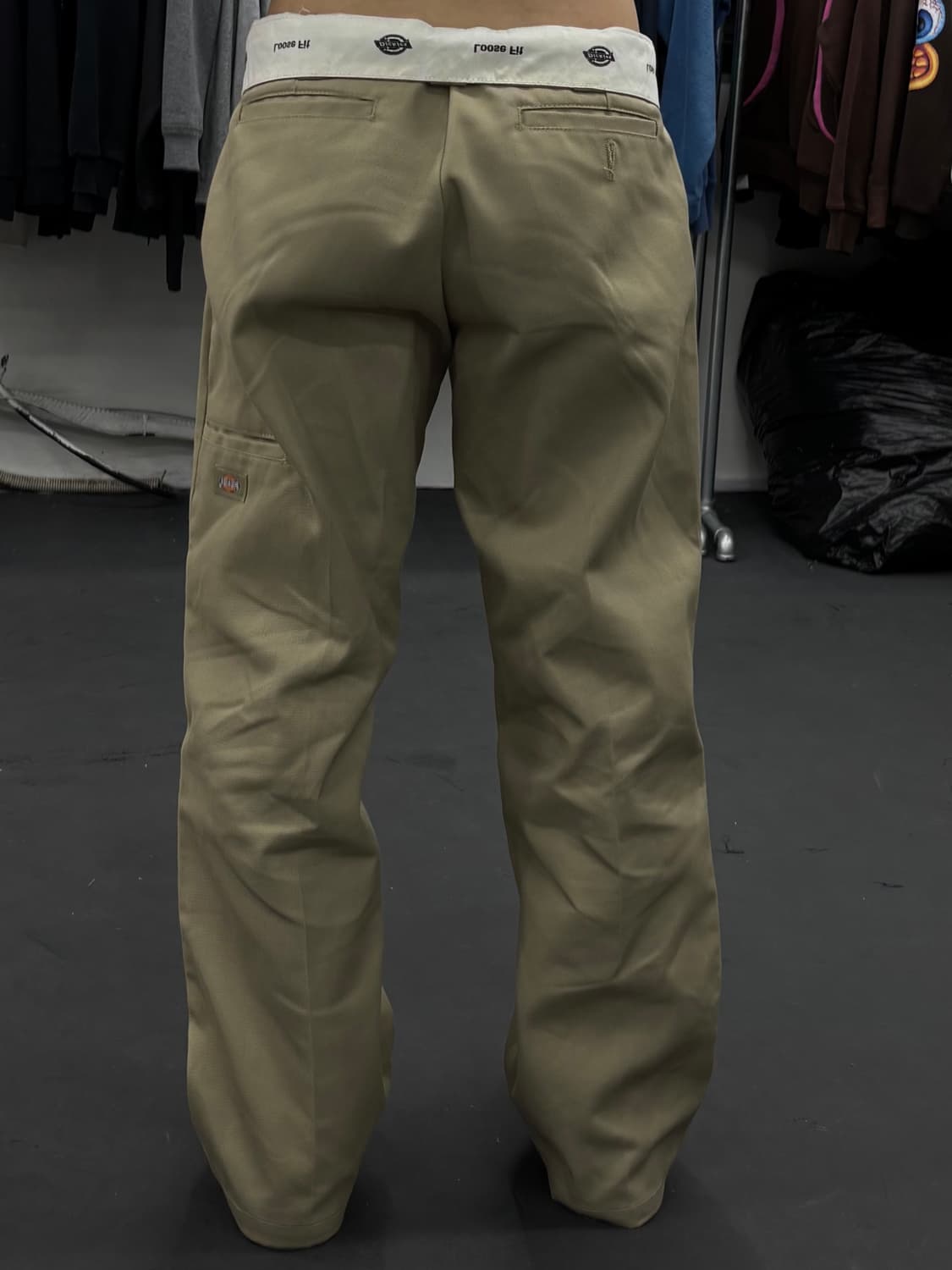 디키즈 베이지 더블니 팬츠 상품이미지5