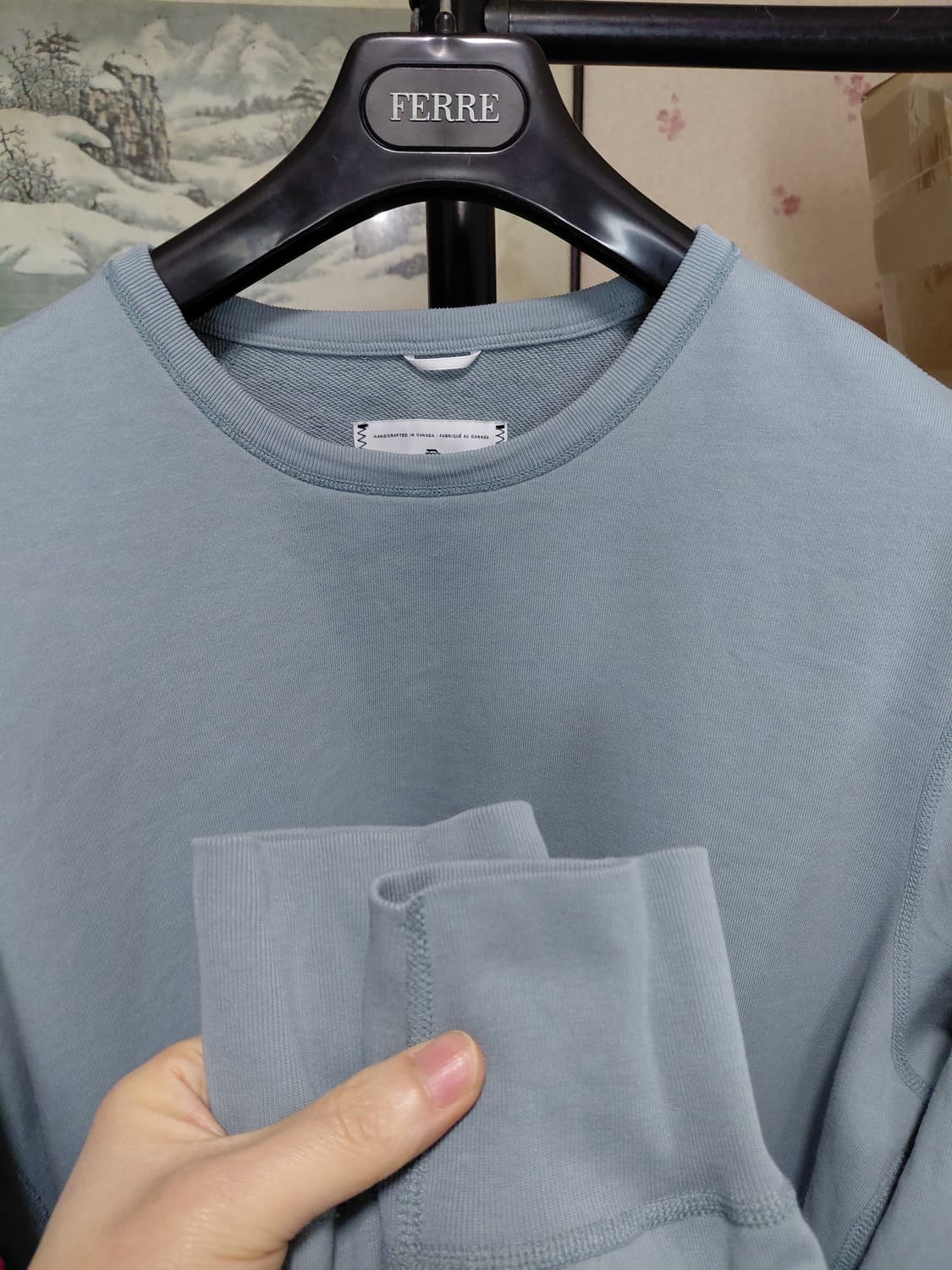 [레이닝챔프]코튼 맨투맨 XL사이즈 상품이미지9