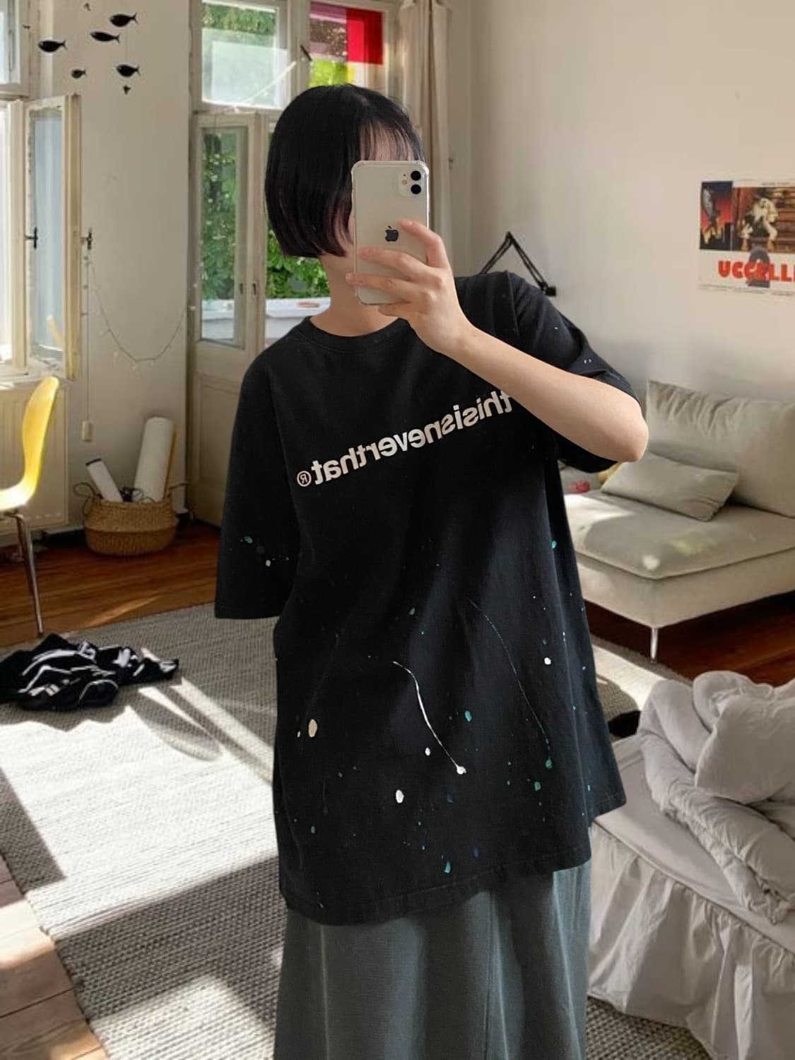 디스이즈네버댓 1/2 티셔츠 (Man XL) 상품이미지1