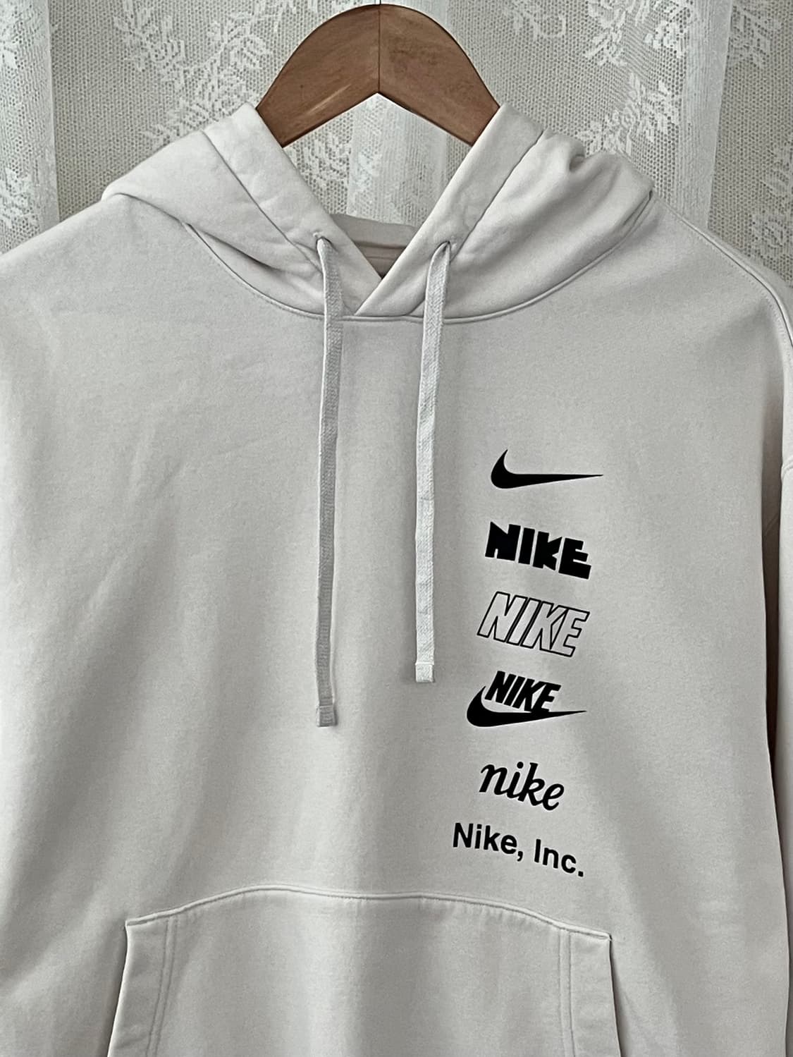 XXL) 나이키 스우시 기모 후드 티셔츠 상품이미지3