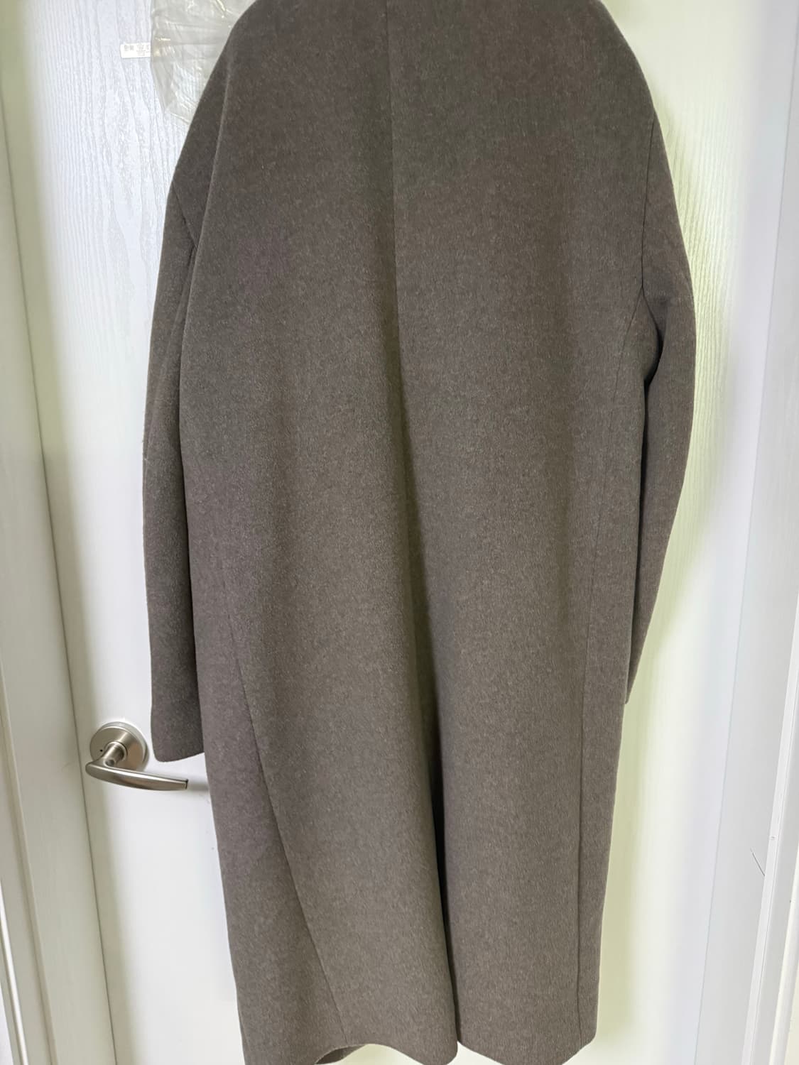 무신사스탠다드 캐시미어 블렌드 오버핏 싱글코트 2XL 토프 상품이미지5