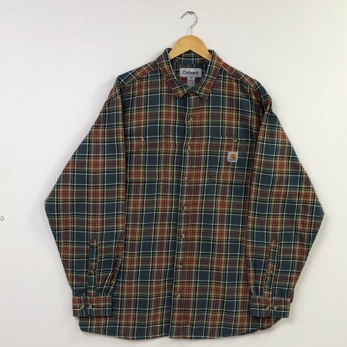 Xxl 칼하트 체크 워크 셔츠 상품이미지2