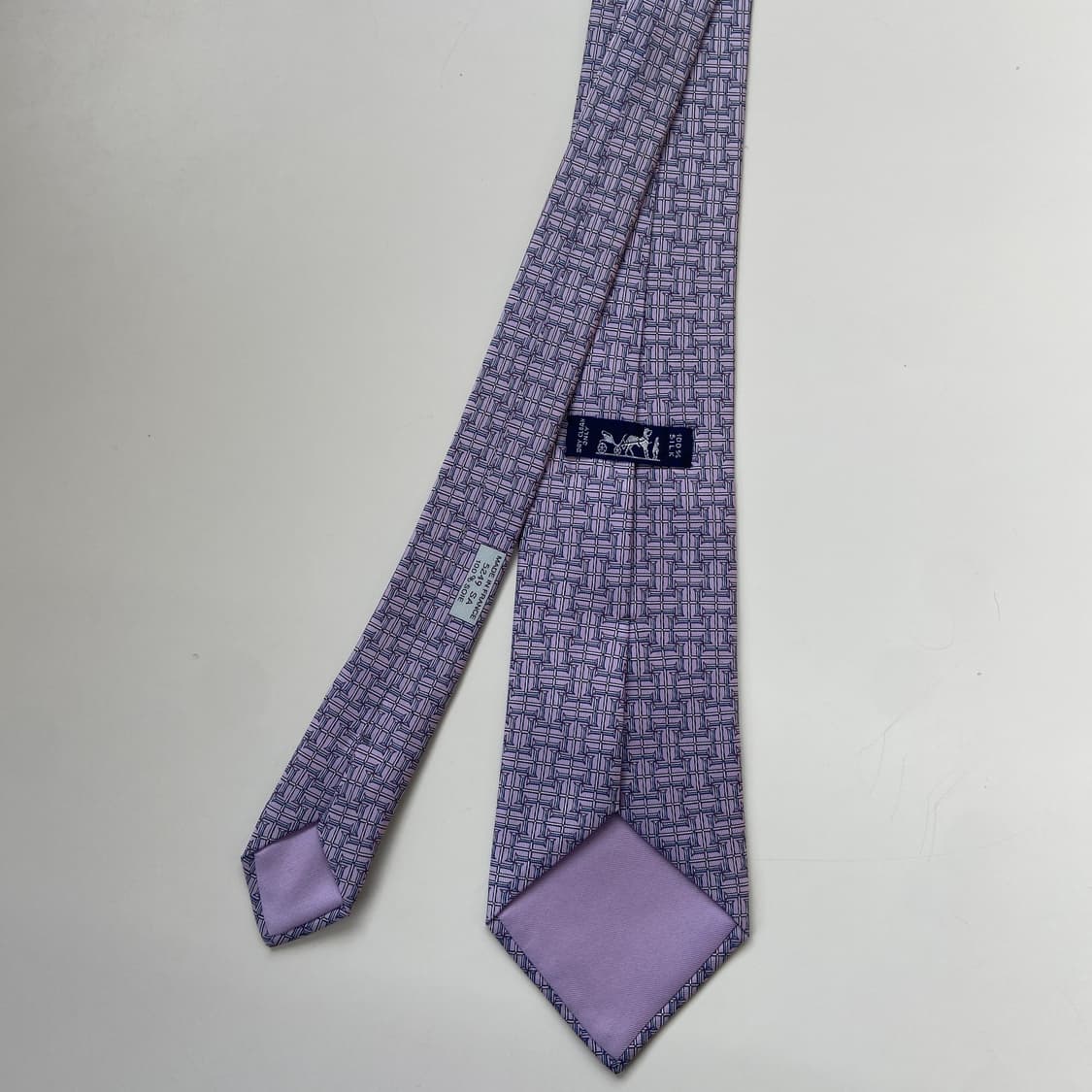 에르메스(HERMES) H모노그램 명품 정품 넥타이 상품이미지3