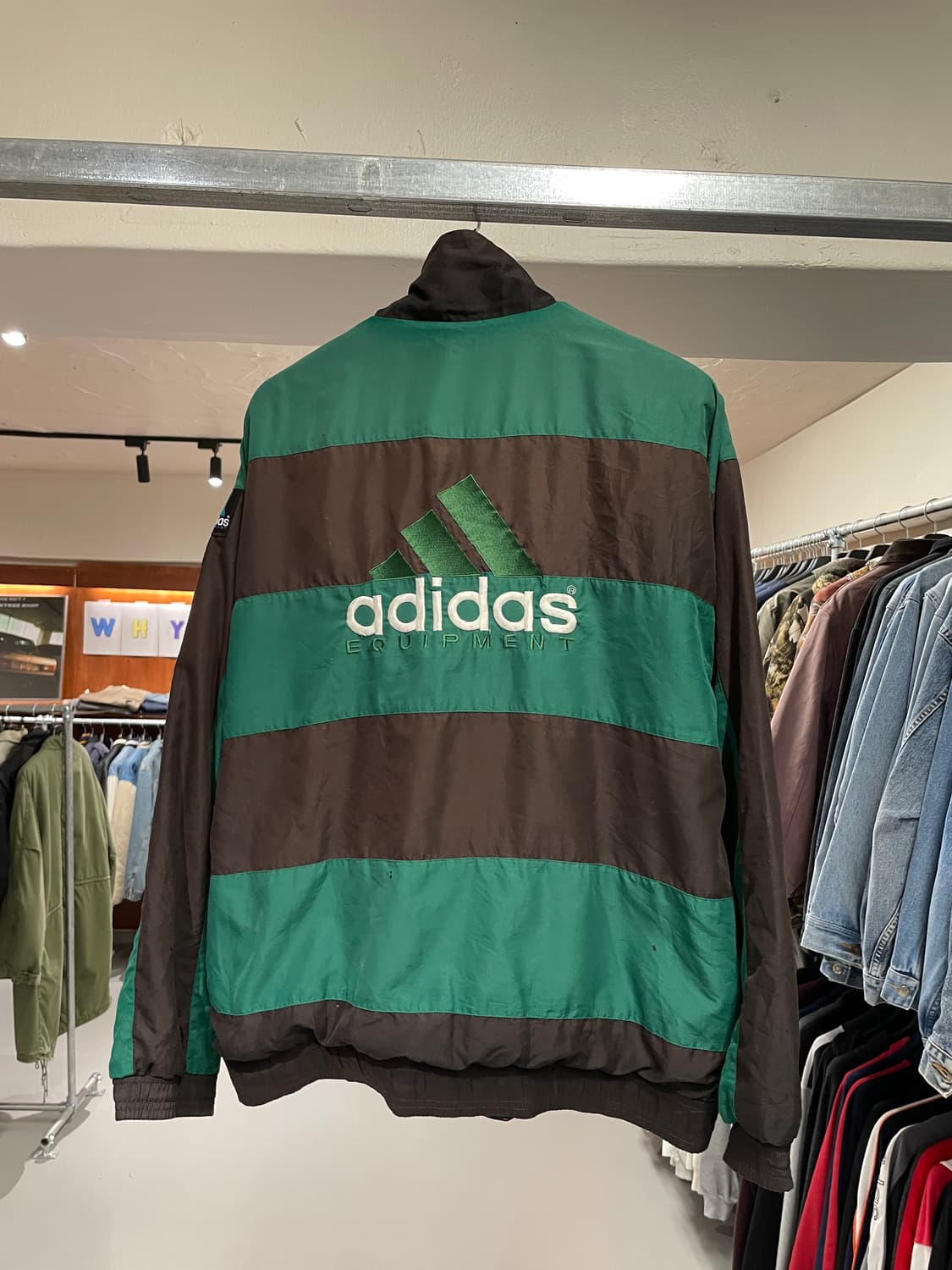 아디다스 이큅먼트 올드스쿨 바람막이 자켓 상품이미지5