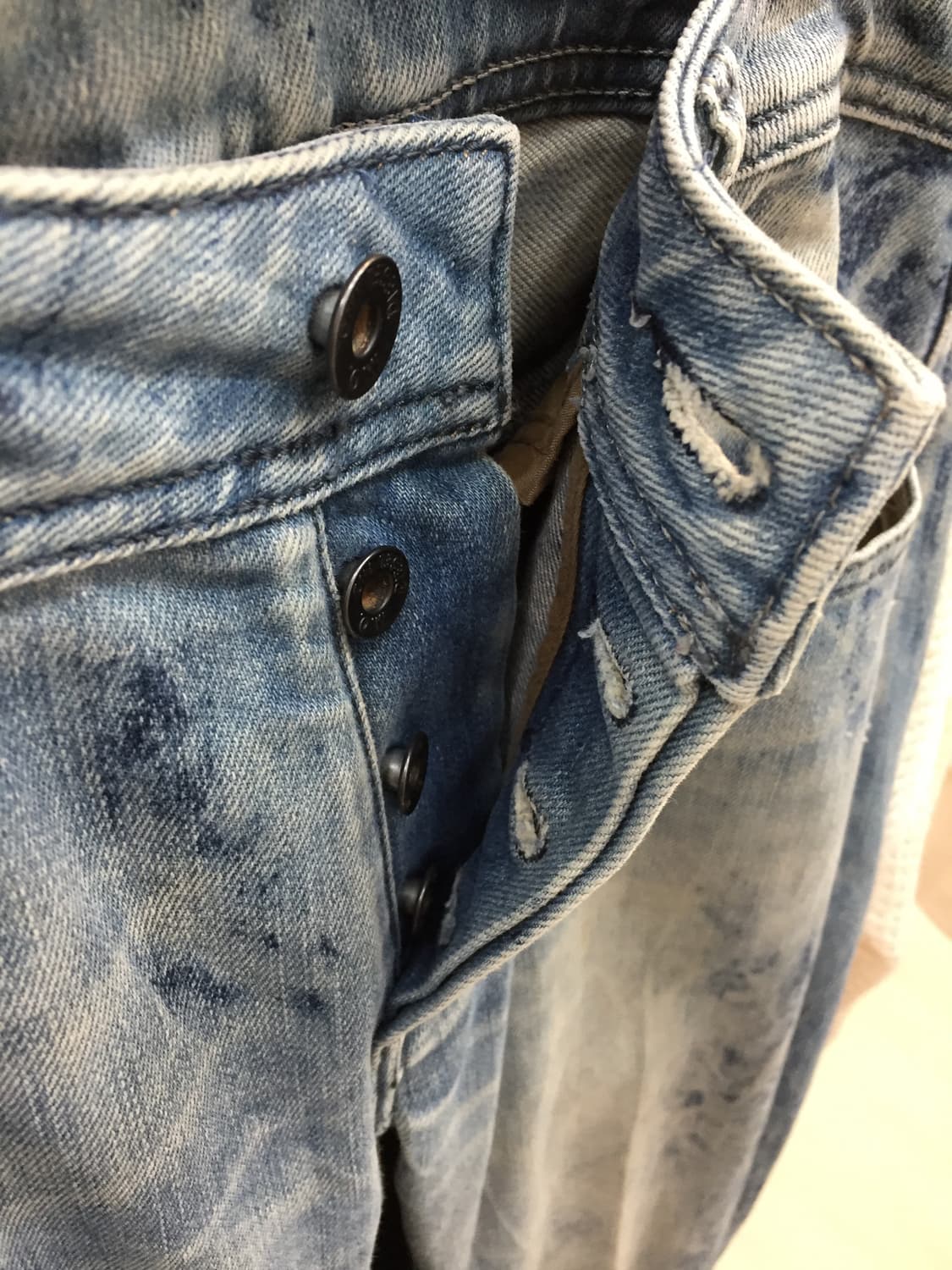 디젤 자티니 연청 워싱 데님 29 상품이미지8