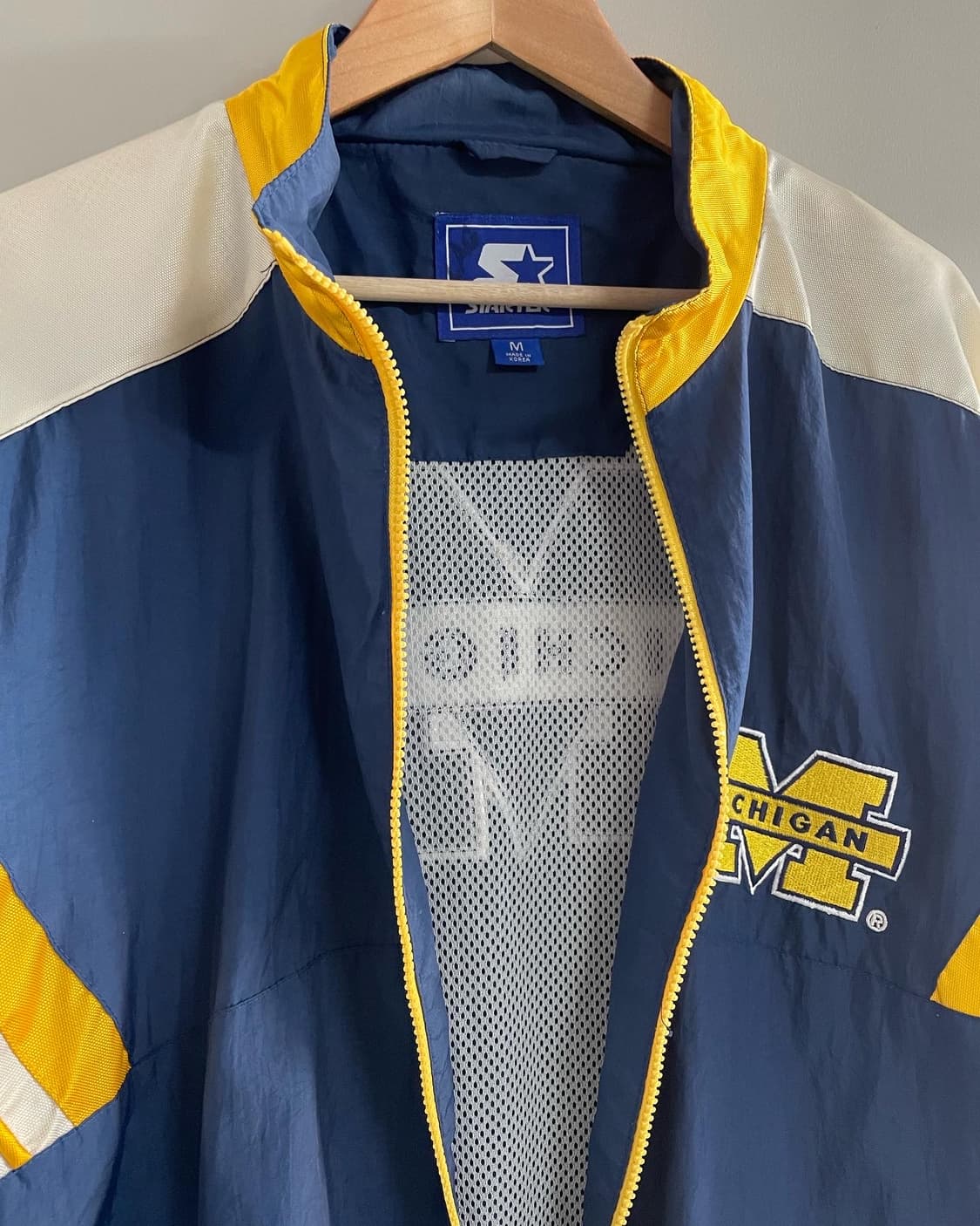 90s 스타터 미시간 바람막이 자켓 (105) 상품이미지7
