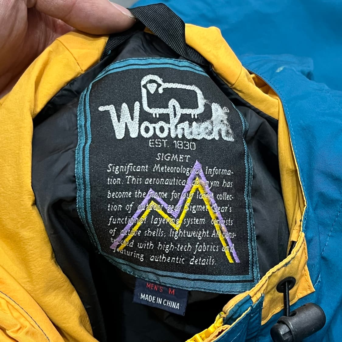  울리치 배색 윈드 브레이커 y15630 상품이미지6