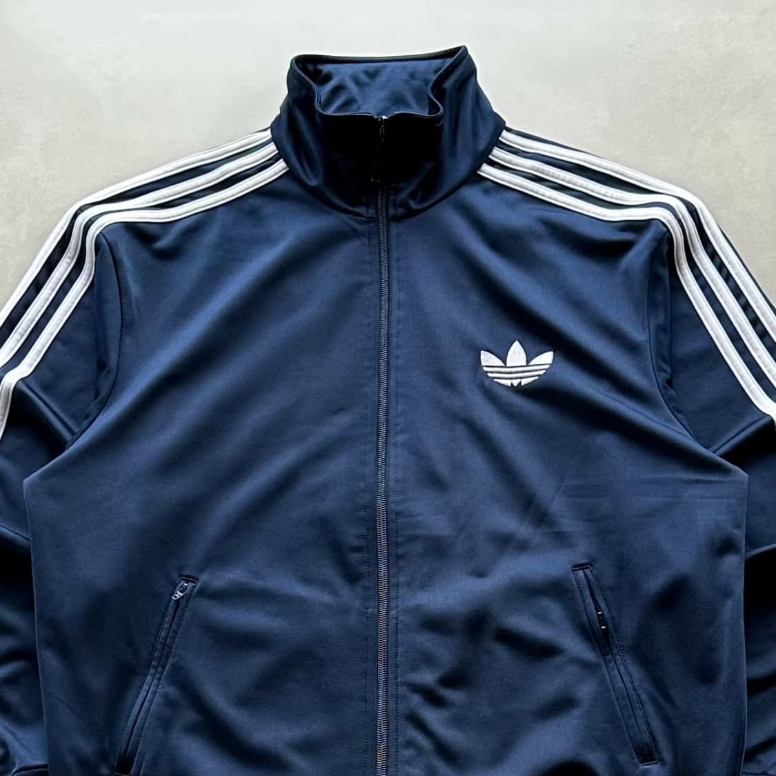 [XL]아디다스 구형 파이어버드 네이비 트랙탑 져지 상품이미지2
