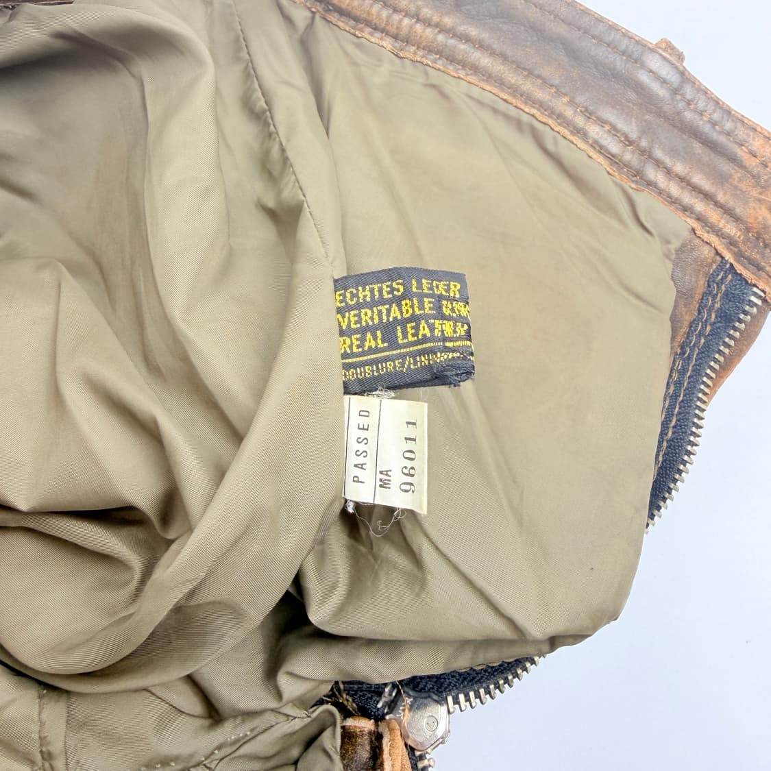 빈티지 브라운 웨스턴스타일 레더팬츠 상품이미지7