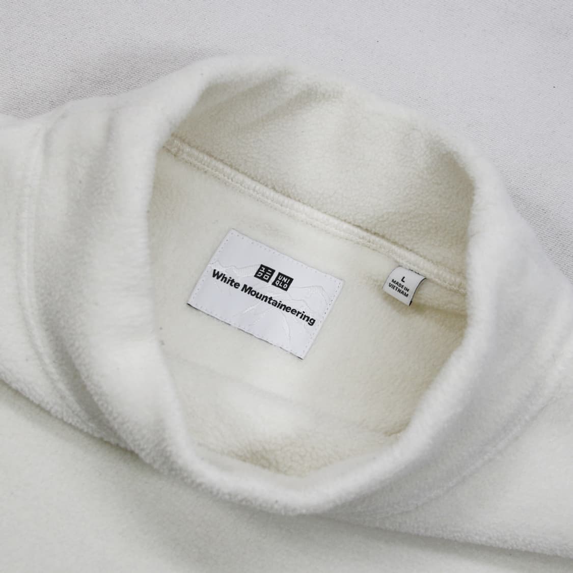 유니클로 x 화이트 마운티니어링 플리스 탑 (여성용 L) 상품이미지5