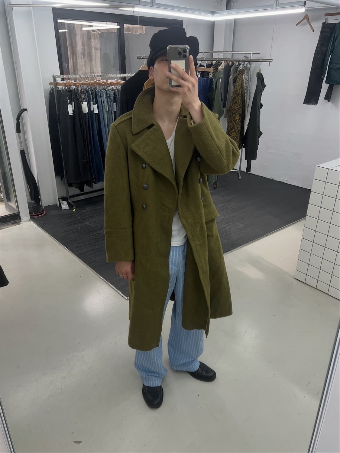 루마니안 밀리터리 육군 코트 상품이미지1