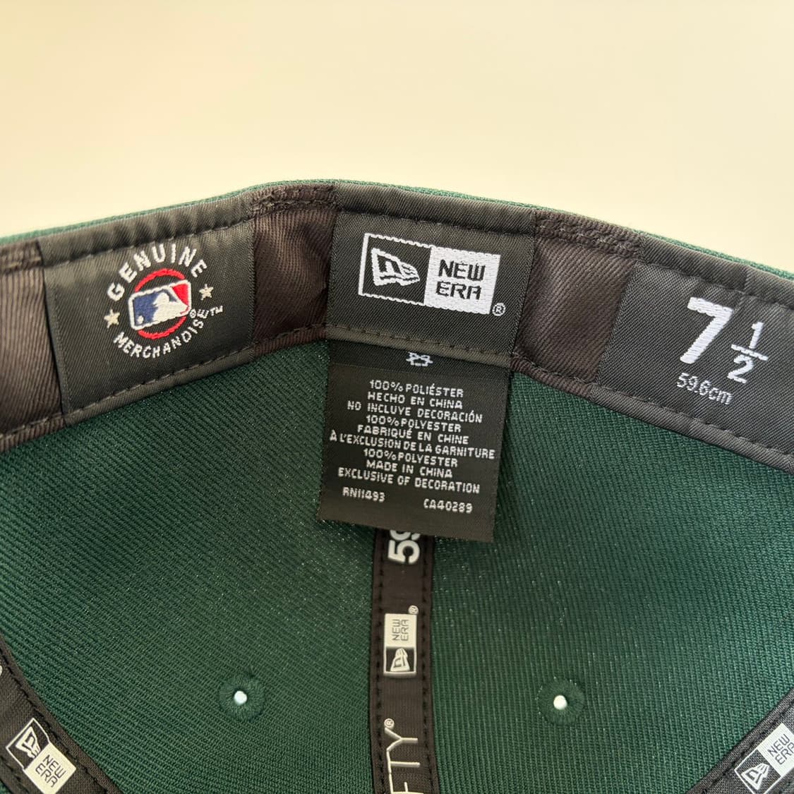 New Era 오클랜드 애슬레틱스 역로고 59FIFTY 상품이미지7
