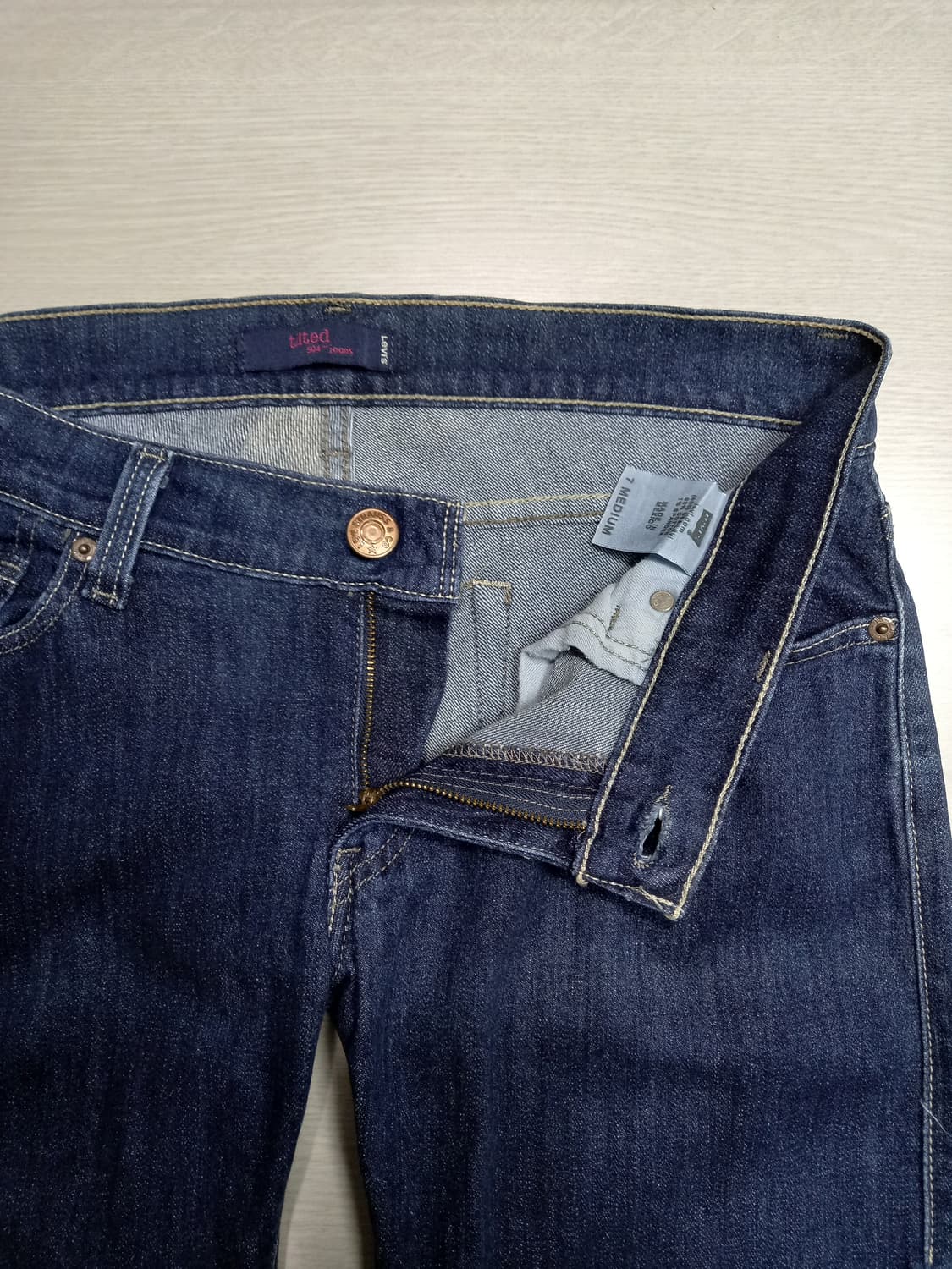 30 리바이스504 Mexico 여성용 스판 일자진 30-235 상품이미지6