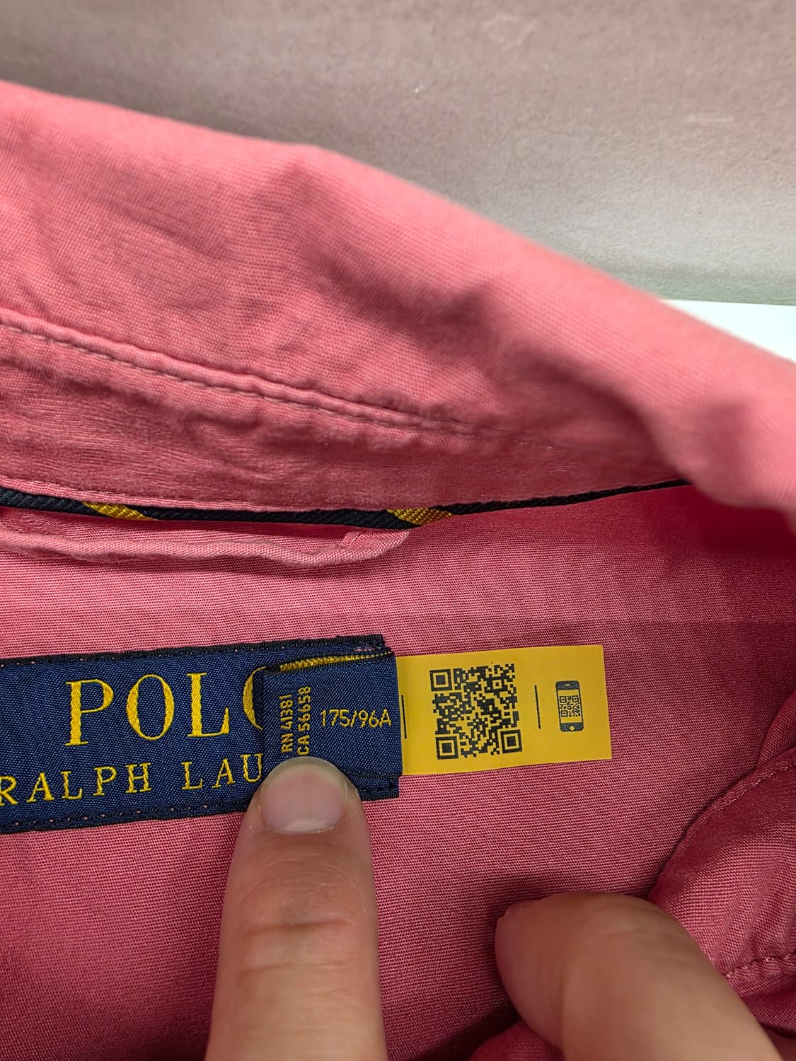 폴로 랄프로렌 바라쿠다 자켓 핑크 M 베이포트 바이스윙 해링턴 상품이미지3