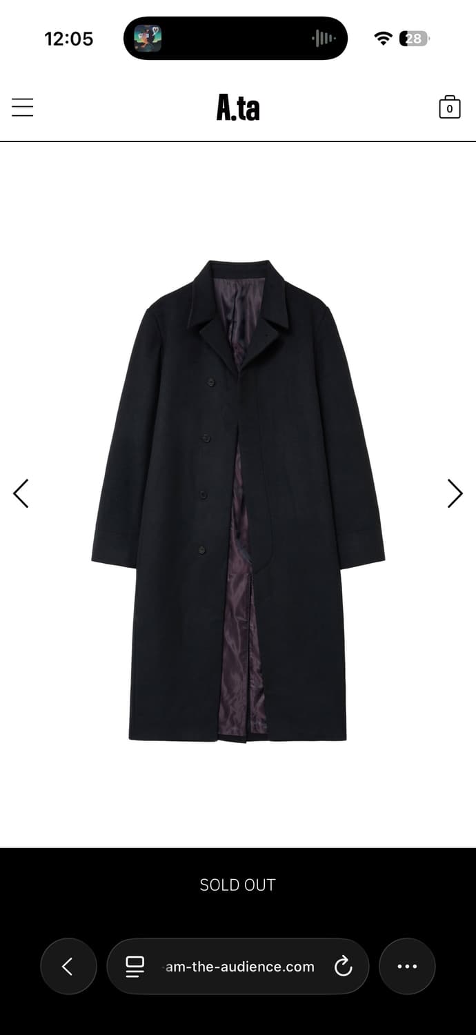 A.ta 에이타 엔드 코트 상품이미지1