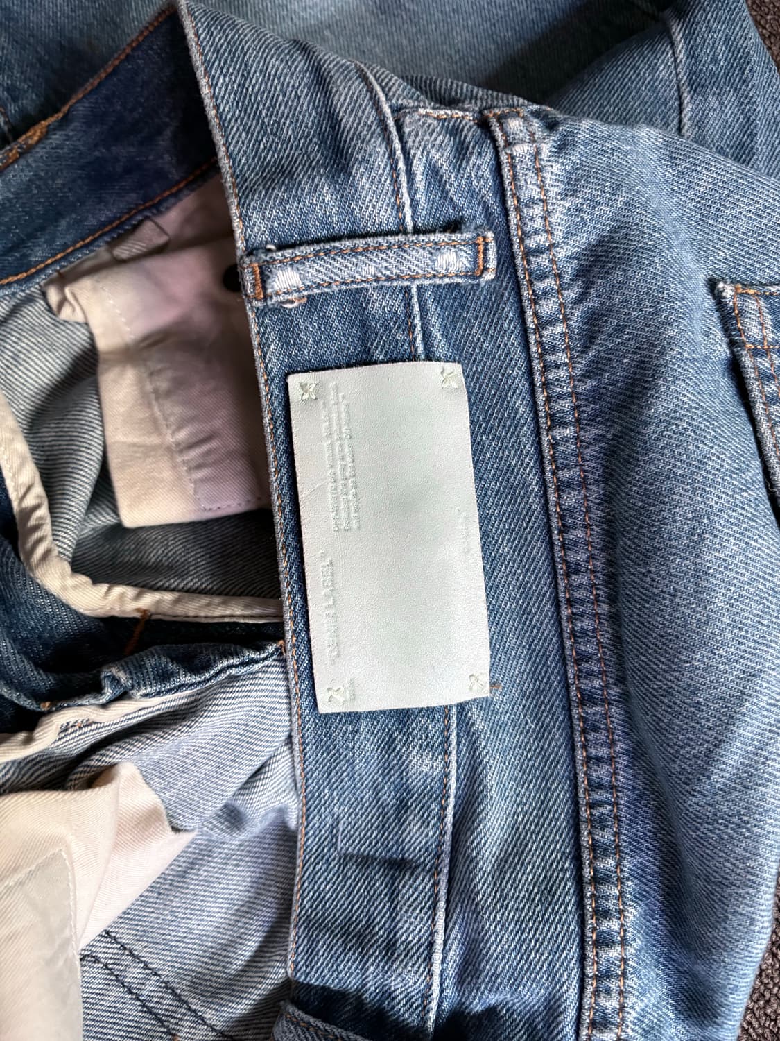 Off-white 13ss denim pants 상품이미지4