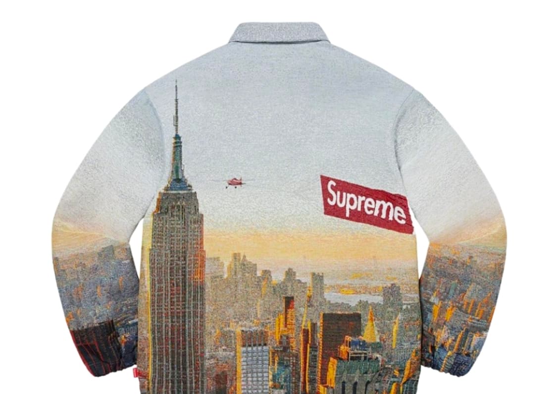 슈프림 에어리얼 테피스트리 해링턴 자켓 -20fw  M사이즈 팝니다 상품이미지2