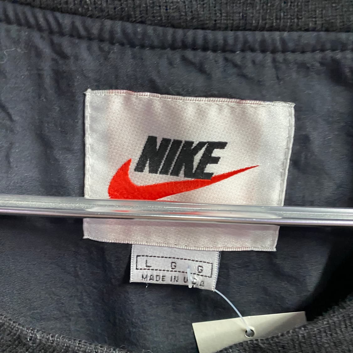 나이키 빈티지 브라운 체크 풀오버 웜업 B4535 상품이미지6