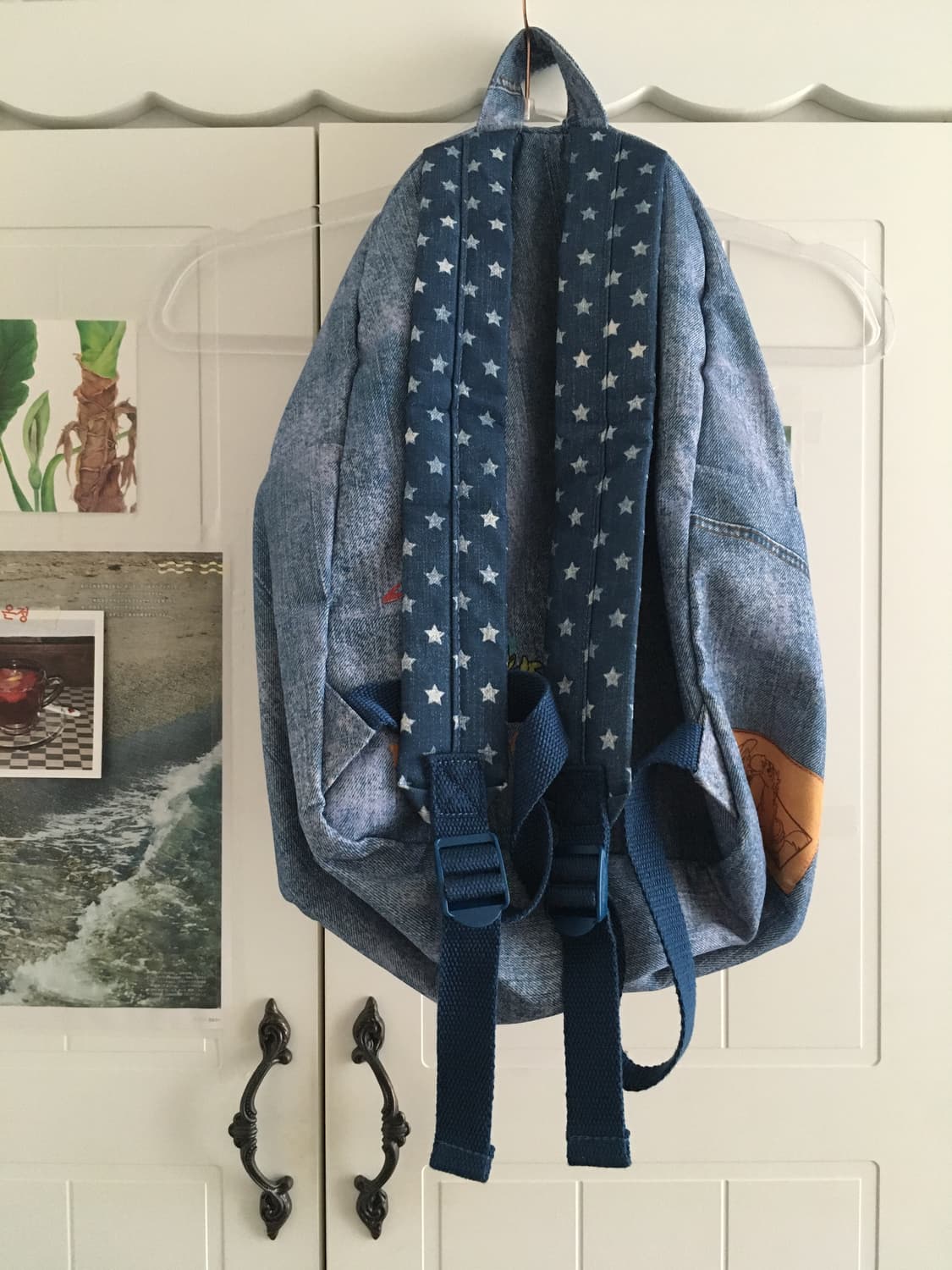 일본빈티지 토이스토리 데님 백팩 모리걸 상품이미지3