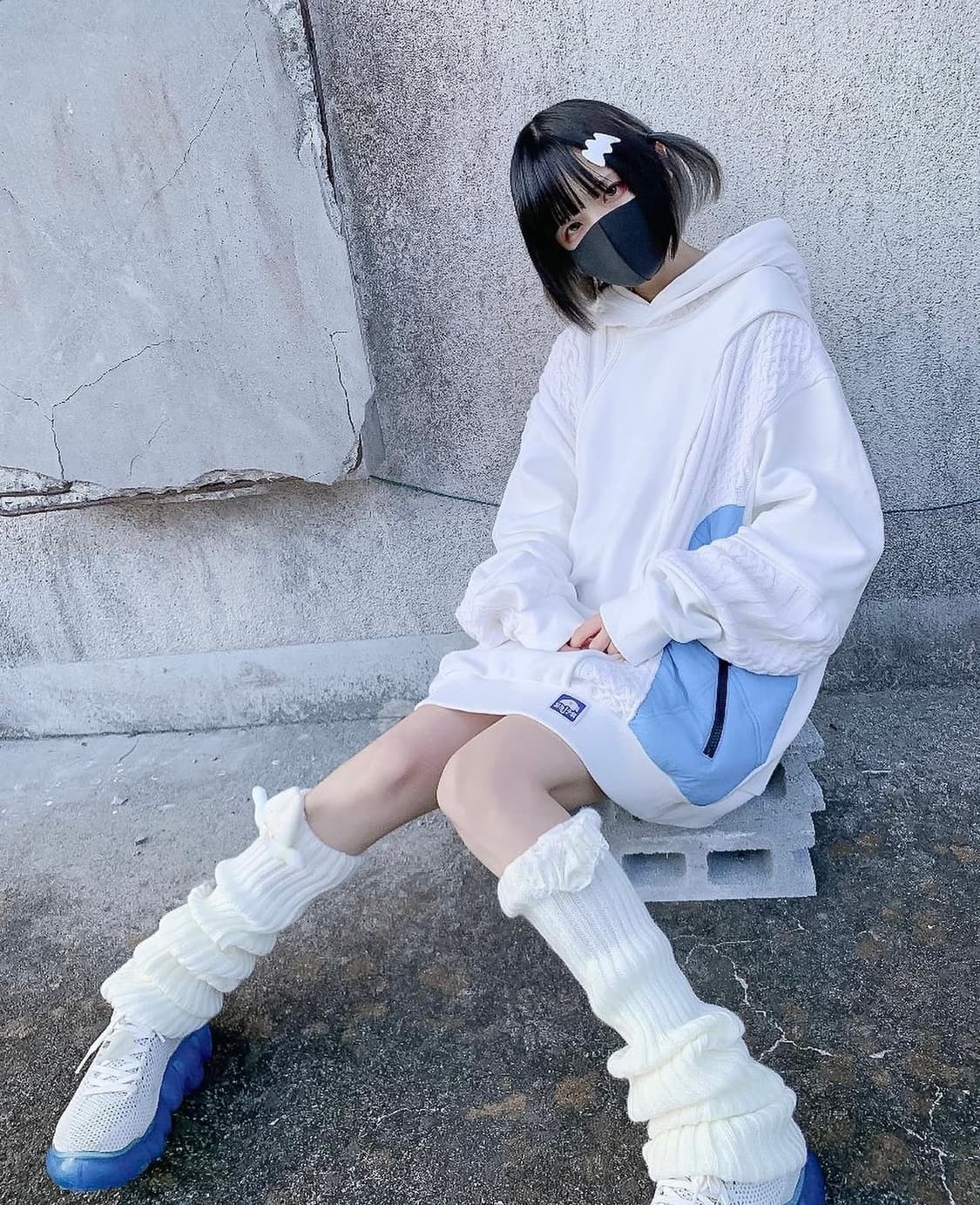 시마무라 누타 아노깔 두부멘탈 후드티 서브컬쳐 지뢰계 상품이미지1