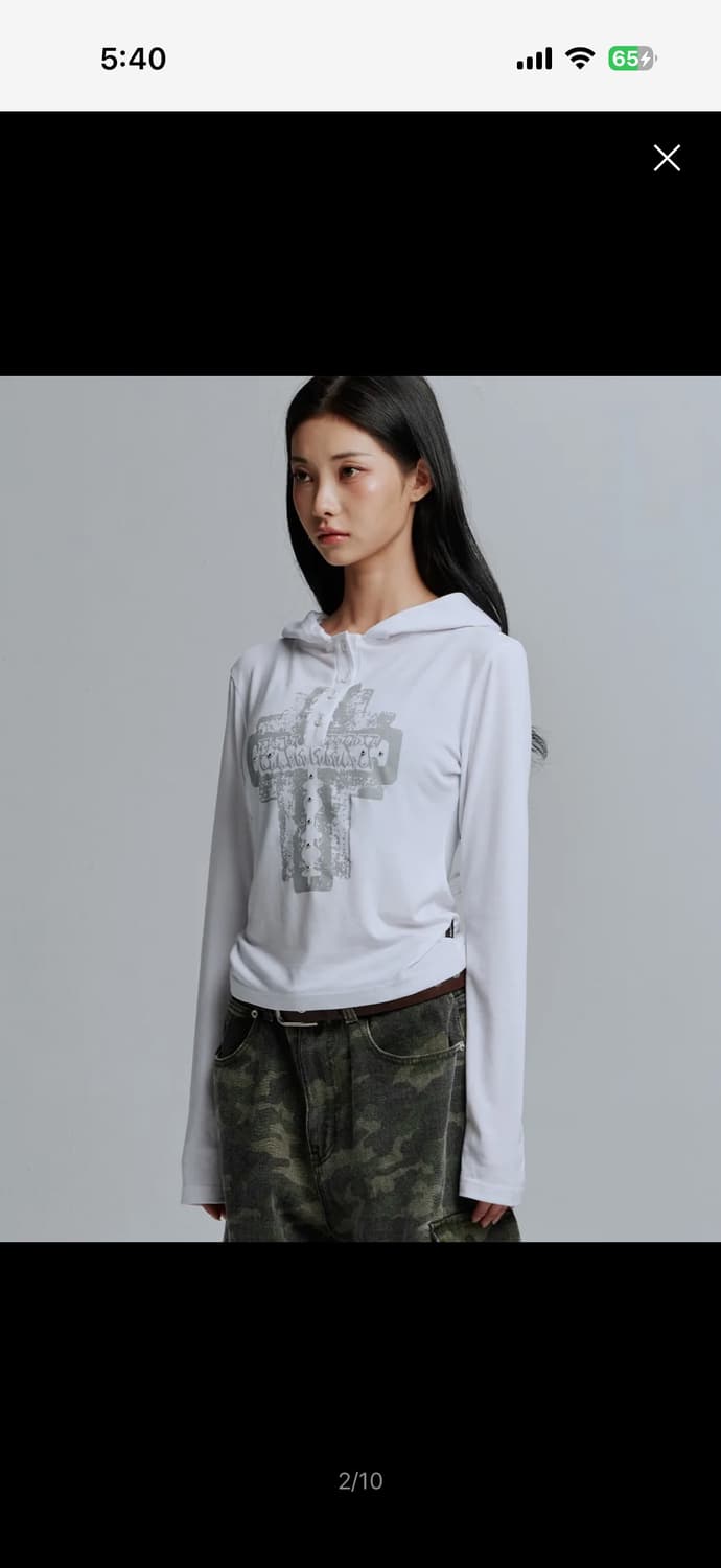 가터갤러리 GEM CROSS THIN HOOD 1 상품이미지5