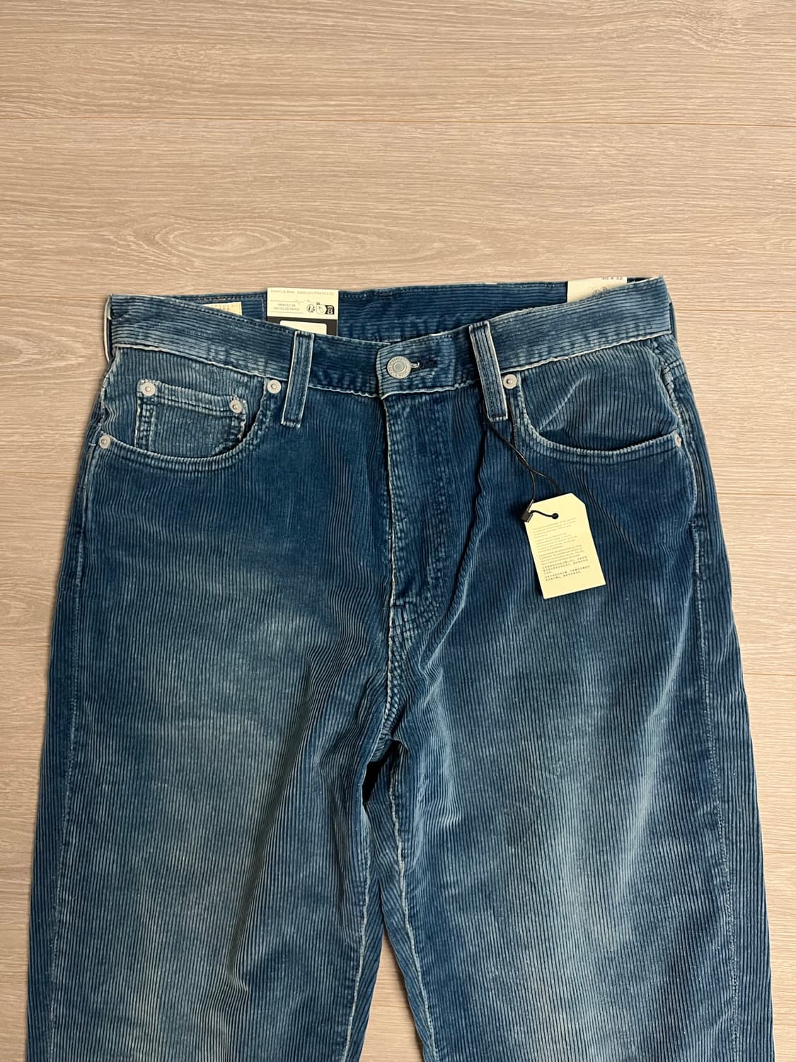 (국내미발매, 새상품) 리바이스 568 코듀로이 데님 팬츠 상품이미지3