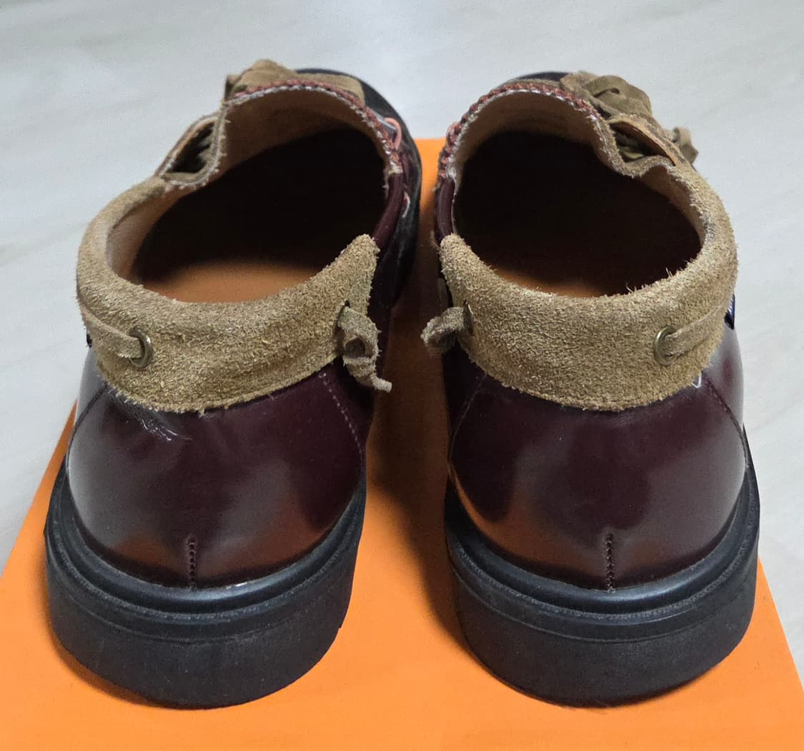 (착샷) 컬러 kolor 로퍼 데크 레더 스웨이드 상품이미지7