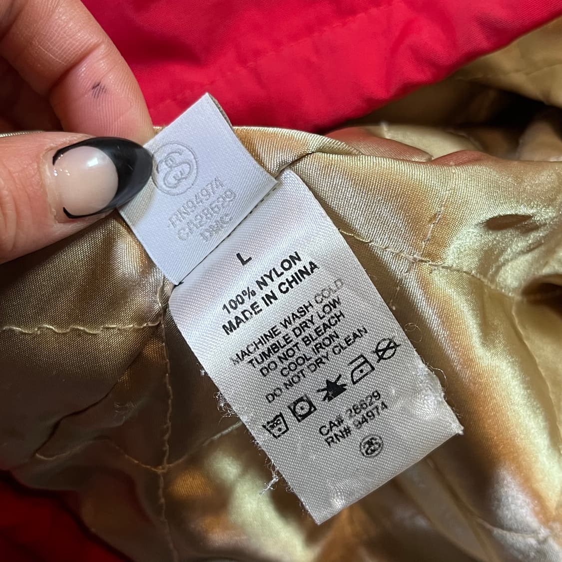 STÜSSY 스투시 빅로고 코치 자켓 상품이미지6