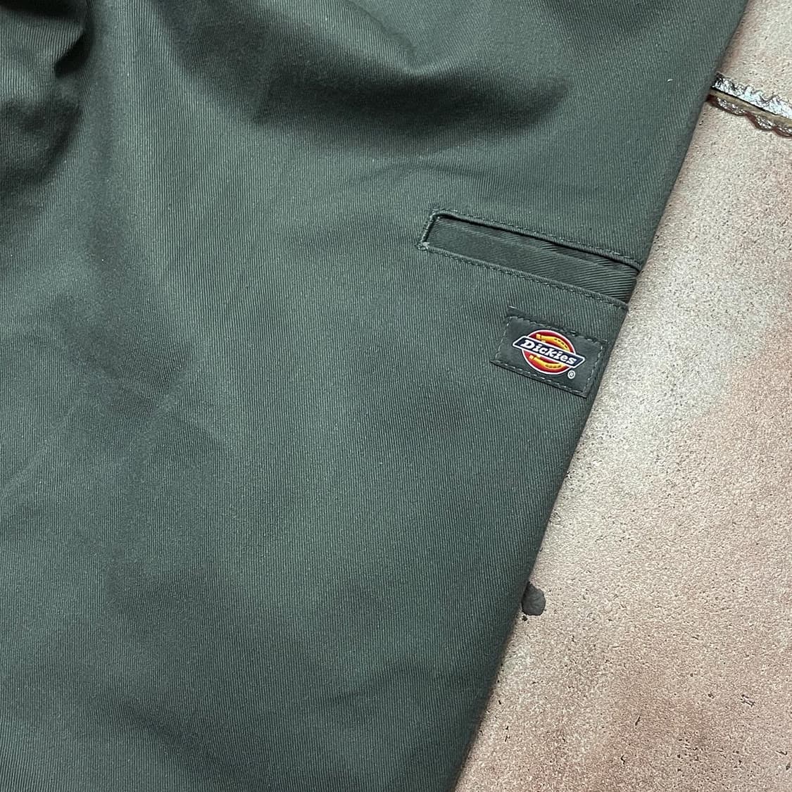 Dickies 디키즈 루즈핏 더블니 워크팬츠 차콜 상품이미지4