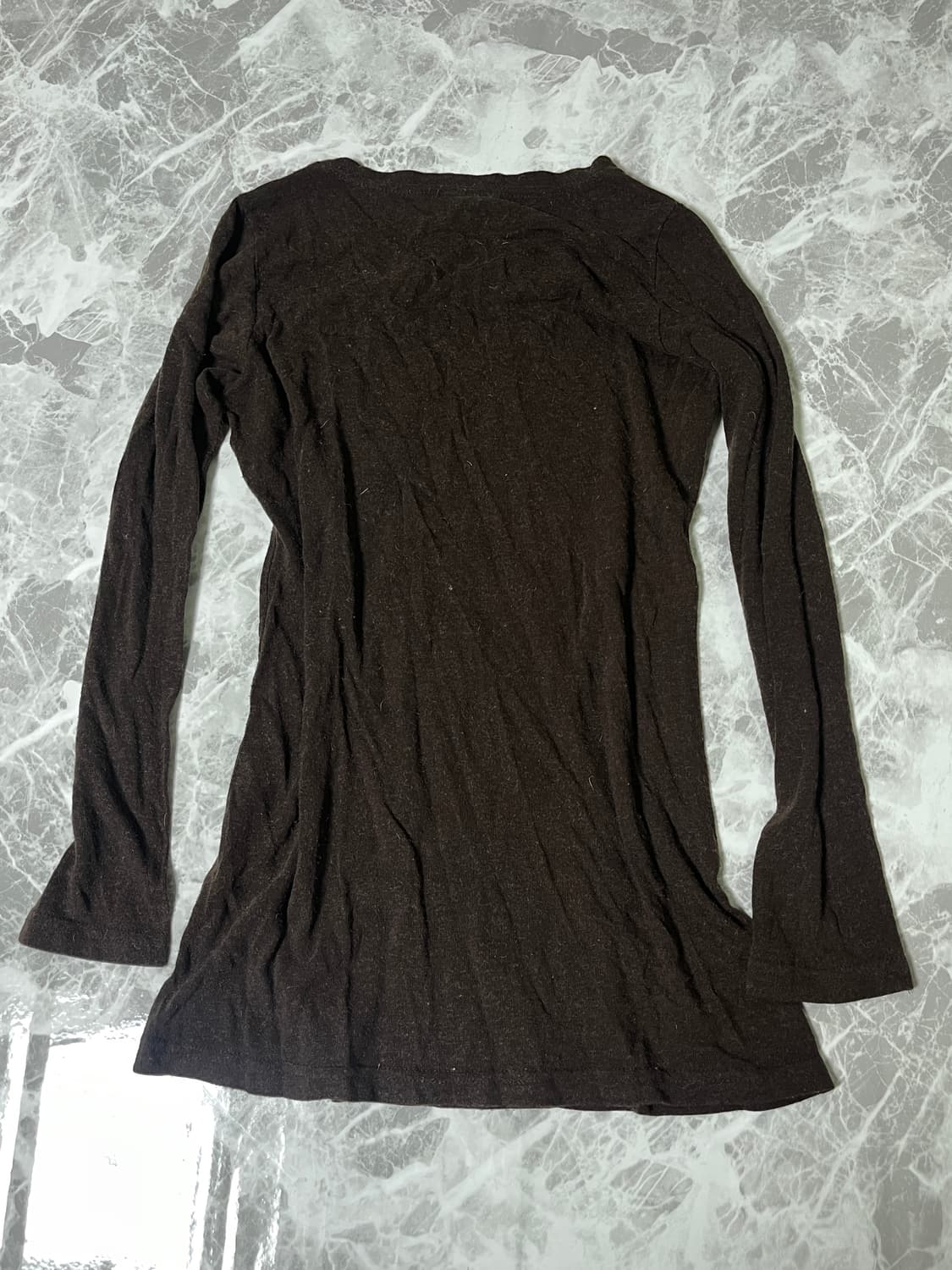  lettering long knit 상품이미지4