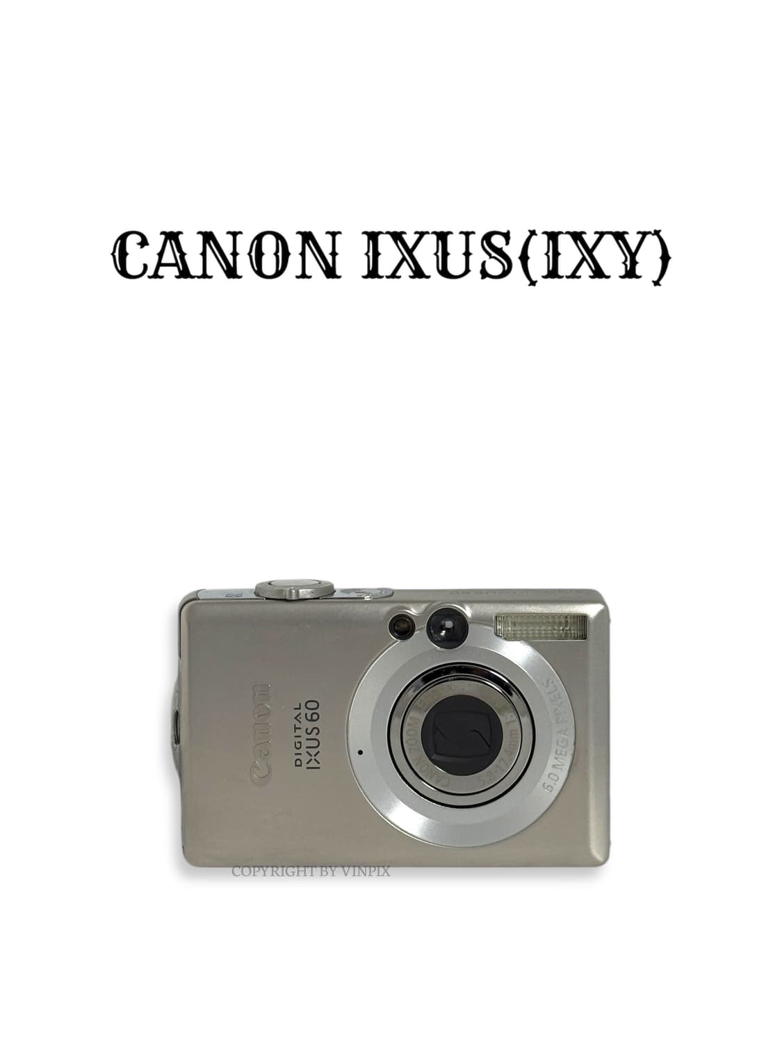 캐논 익서스 ixus 60(ixy 70) 빈티지 디지털 카메라 디카 상품이미지1