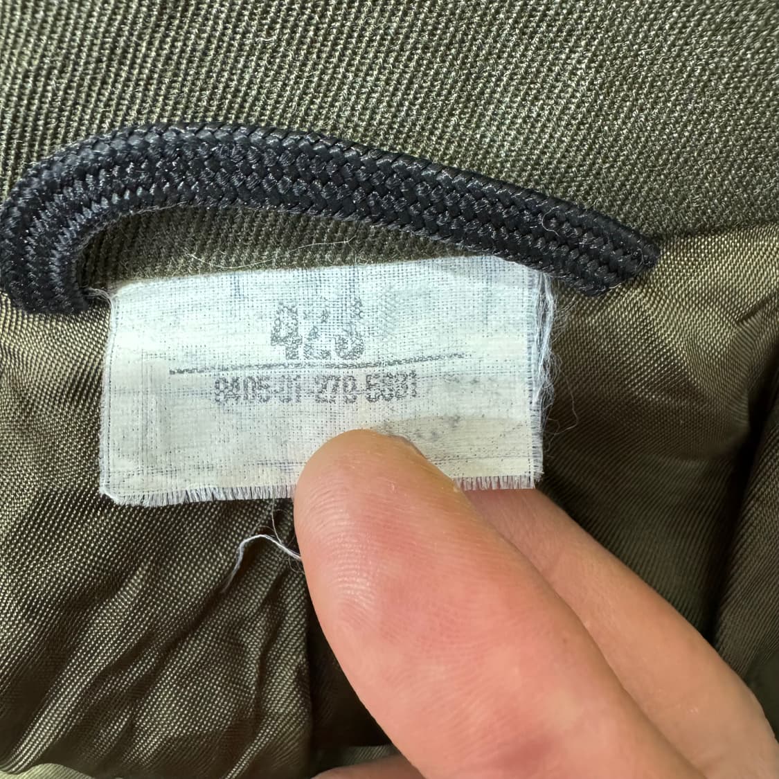 USMC 미 해병대 근무복 자켓 (L)   상품이미지6