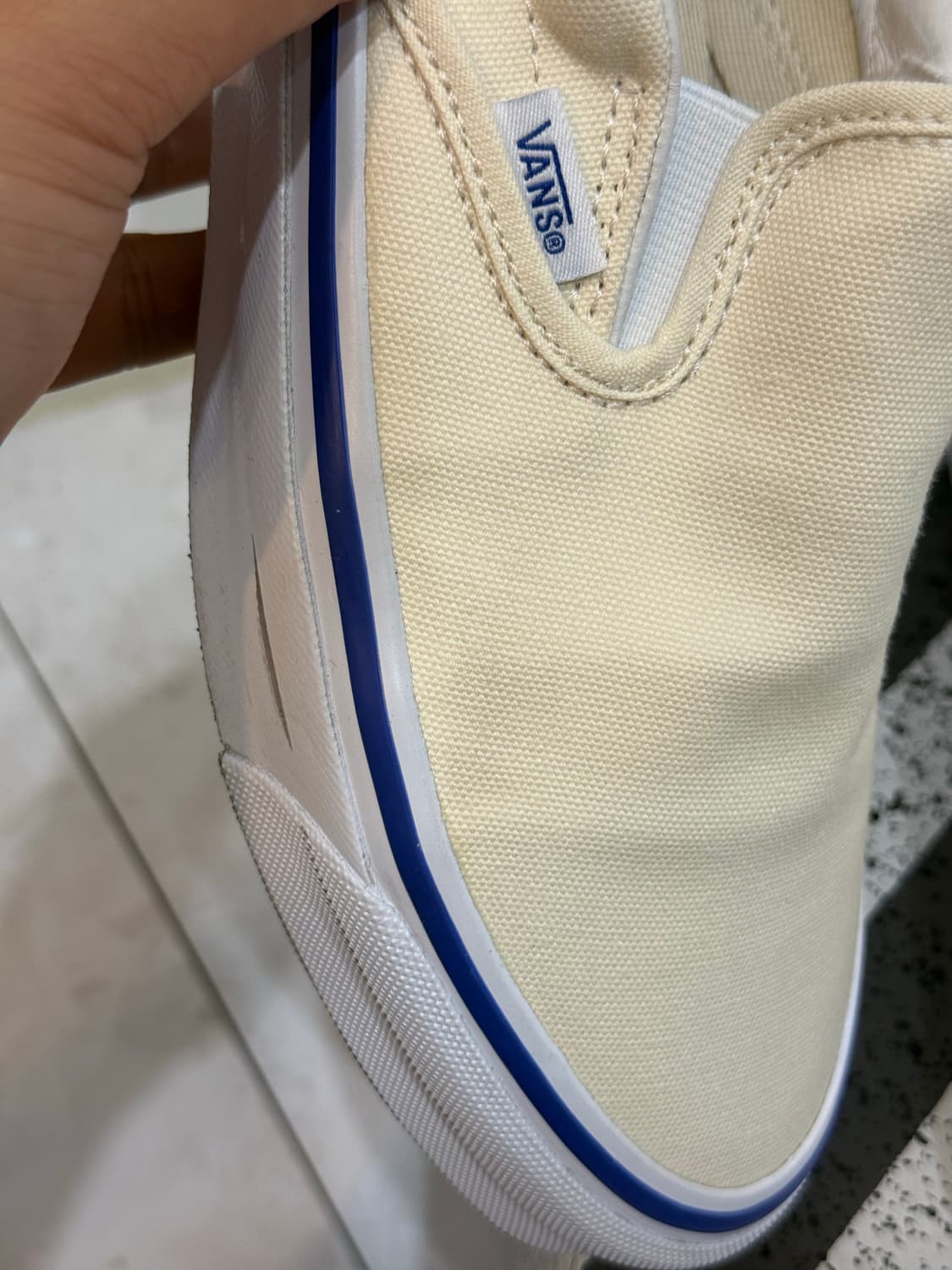 [285] 반스 볼트 OG 클래식 슬립온 화이트 상품이미지7