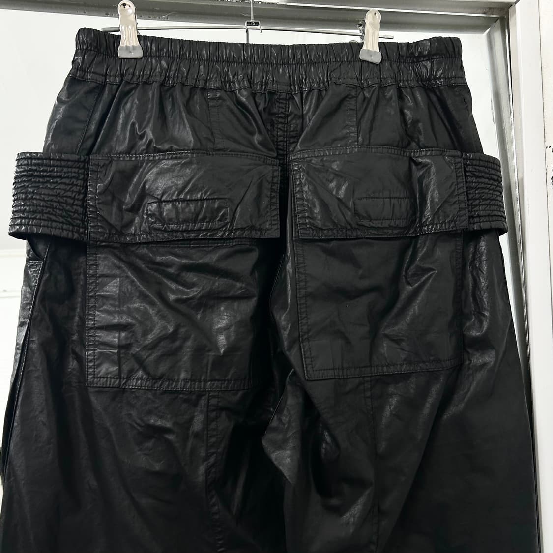 릭오웬스 코팅 태권도 카고 팬츠 상품이미지7