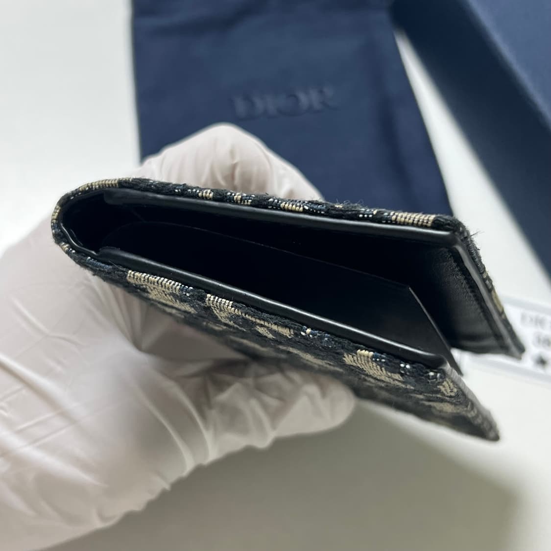 [정품] 신형 새상품급 / 디올 오거나이저 카드지갑 베이지 상품이미지6