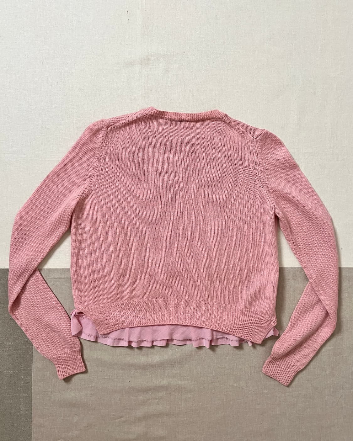 미우미우 러플 울 니트 miu miu 스웨터 상품이미지2