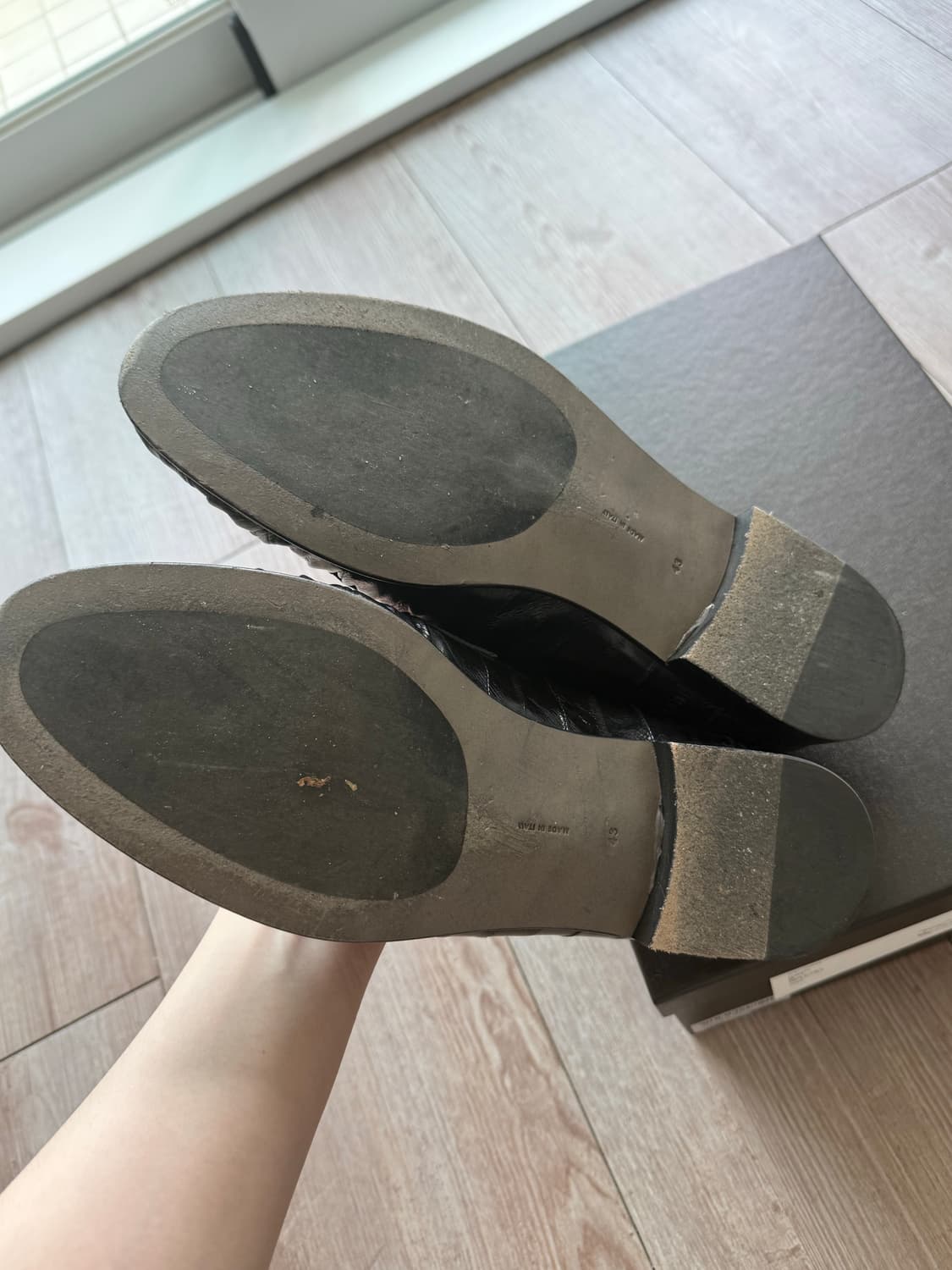 [eu43] the row eel soft loafers black 상품이미지5