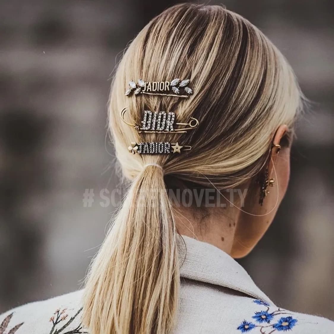 쟈디올 클로버 헤어핀 상품이미지5