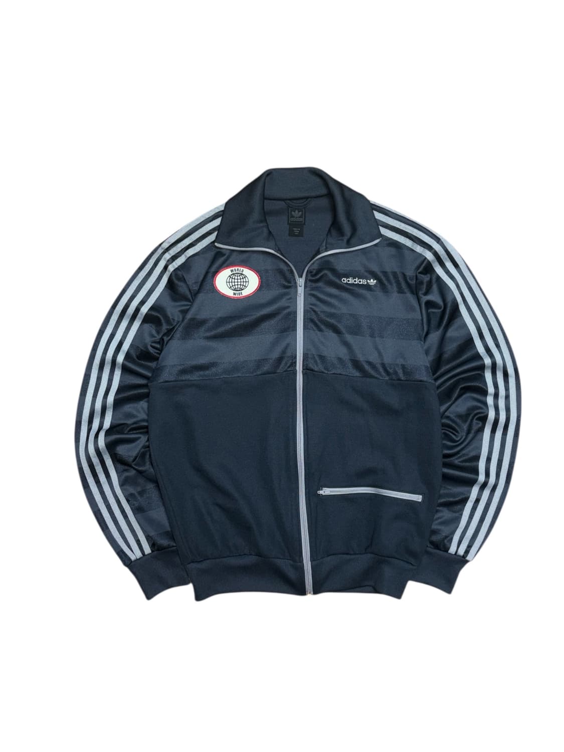 아디다스 빈티지 월드와이드 스트라이프 져지 트랙탑 상품이미지1