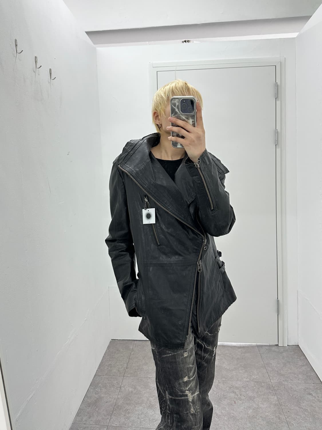 Maniac Works Goat Skin Asymmetric 2-Way 상품이미지9