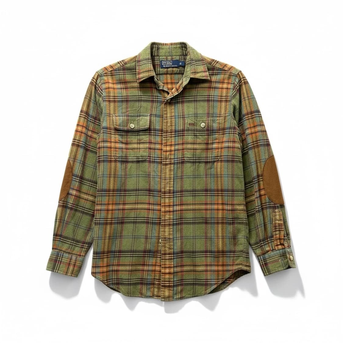 폴로 랄프로렌(Polo) 엘보패치 체크 셔츠 상품이미지1