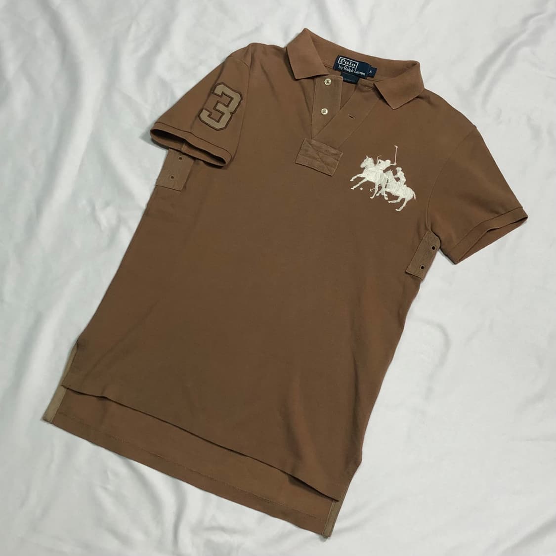 폴로 랄프로렌 빅포니 밀크 브라운 PK 카라티 상품이미지2