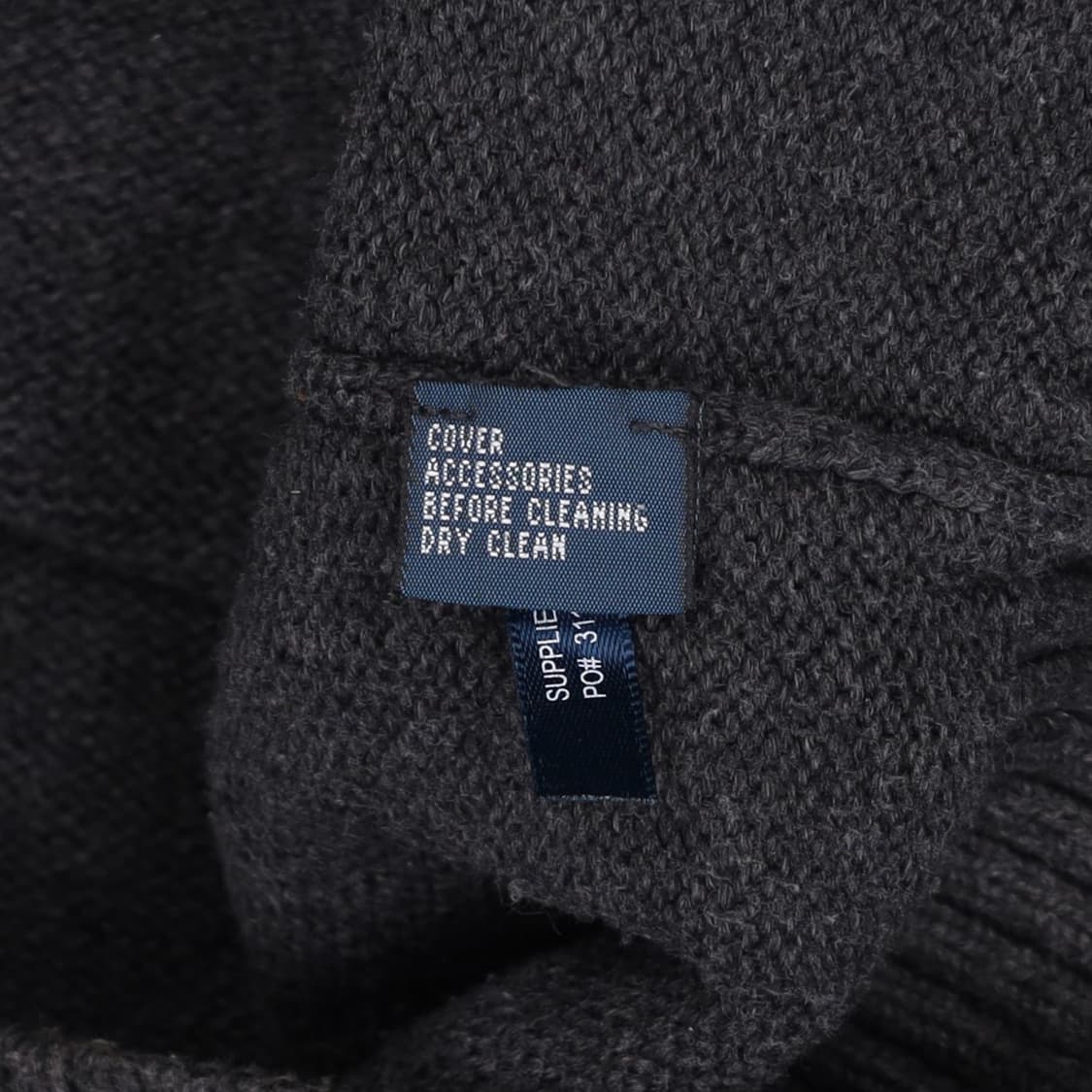 L 폴로 랄프로렌 코튼 반집업 니트 스웨터 회색 4251 상품이미지7