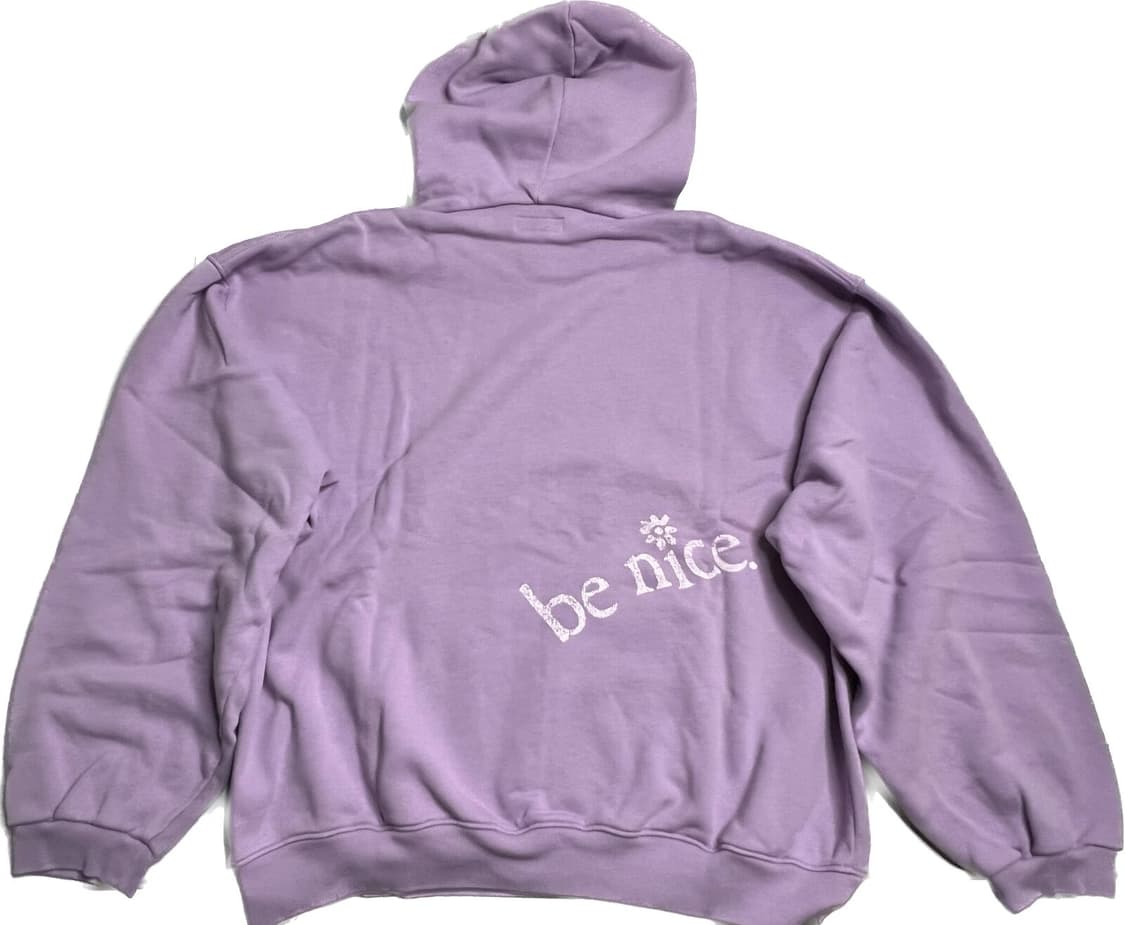 ERL 이알엘 베니스 로고 후디 퍼플 상품이미지2